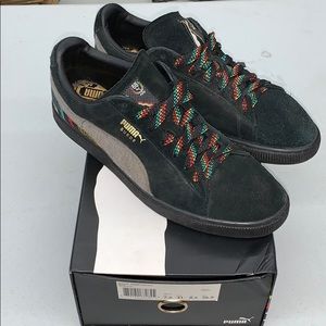 PUMA Suede BHM Jersey Black Size 8.5